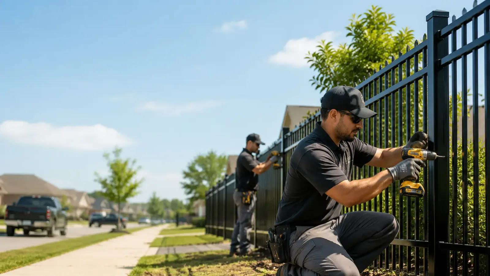 Metal Fence Installation in Jerseyville, IL